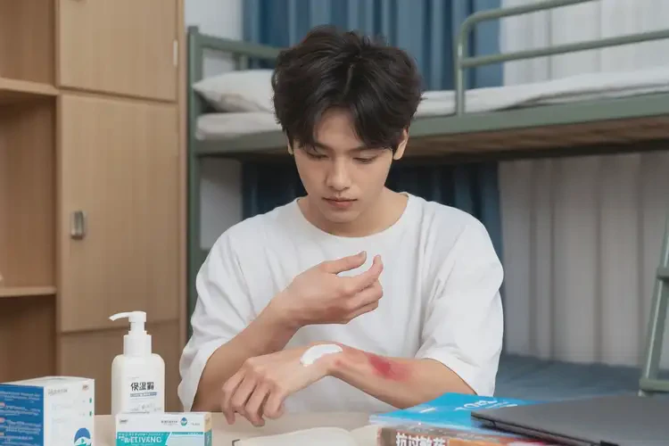 大學(xué)生四肢起濕疹可不可以根治(圖2)