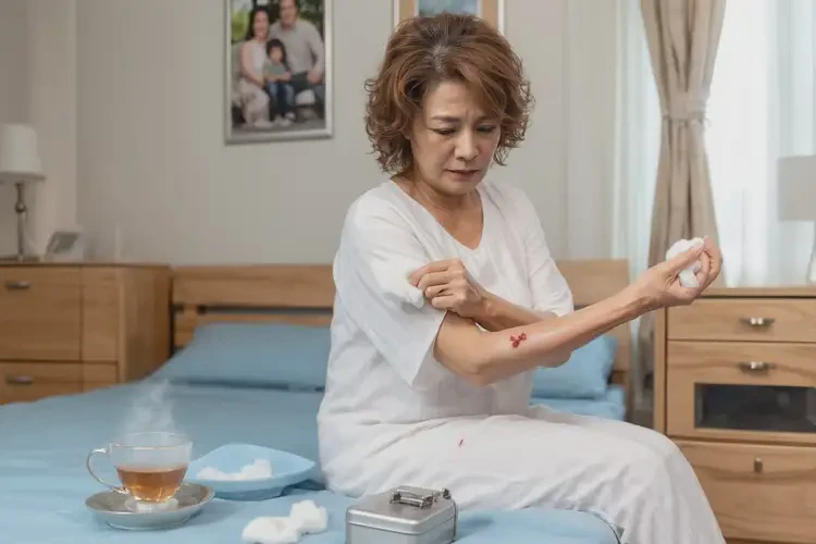 產(chǎn)婦手臂偶爾長(zhǎng)濕疹可以治好嗎(圖3)