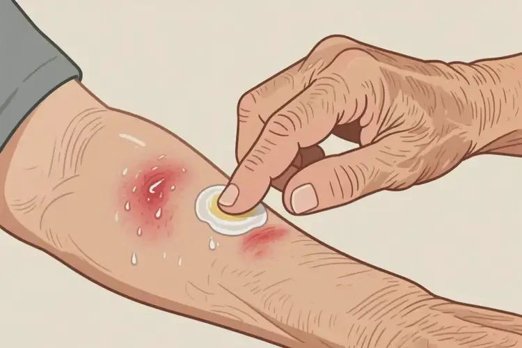 老年人手臂容易长湿疹可不可以根治(图2)