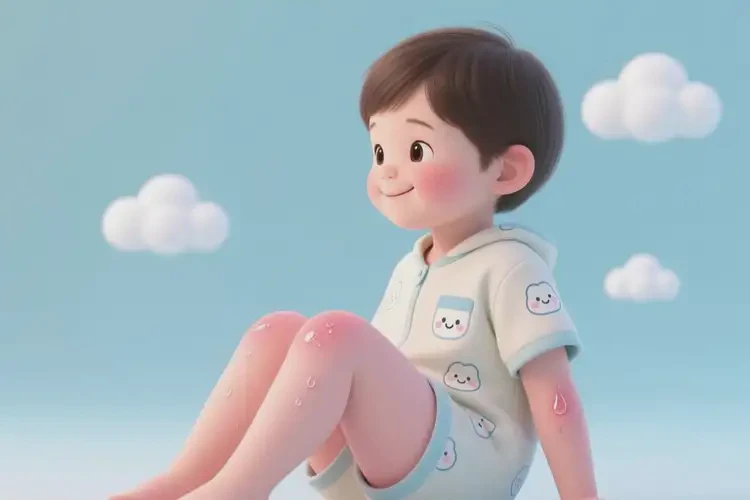 孩子大腿出濕疹可以治好嗎(圖4)