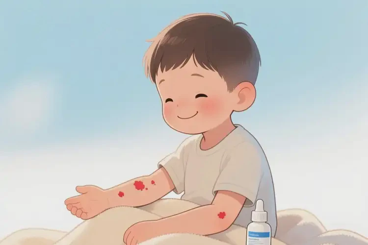 少兒手臂上經(jīng)常長濕疹可以治好嗎(圖4)