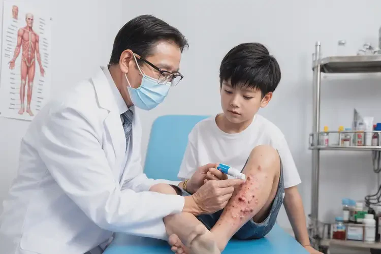 兒童大腿容易長(zhǎng)濕疹可以治好嗎(圖3)