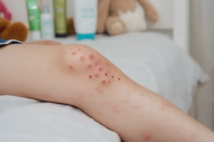 兒童大腿上偶爾長(zhǎng)濕疹可以治好嗎(圖4)