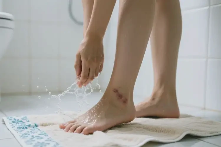 女人腳上偶爾起濕疹可不可以根治(圖2)