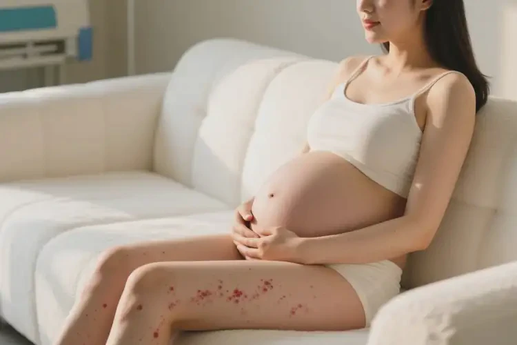 孕婦大腿出現(xiàn)濕疹可以治好嗎(圖3)