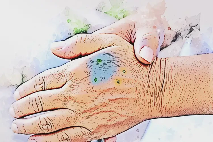 老人手上经常长湿疹可以治好吗(图1)