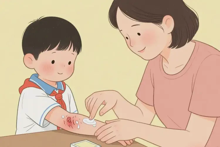 小學生手臂起濕疹可不可以根治(圖2)