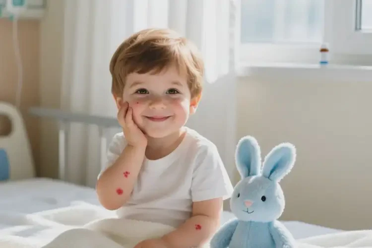 小兒臉上有濕疹可以治好嗎(圖4)