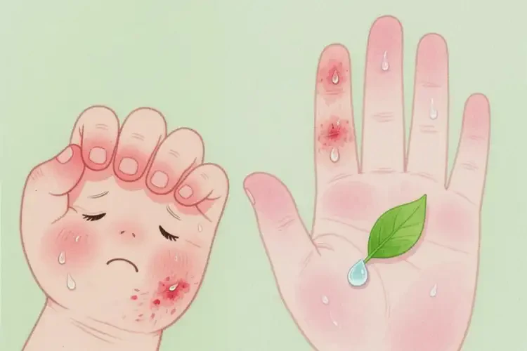 少兒手上起濕疹可不可以根治(圖4)