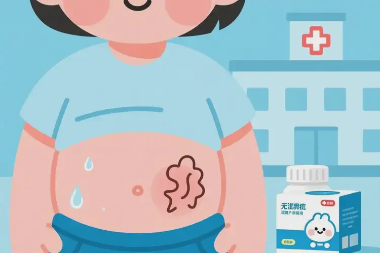 兒童肚子長(zhǎng)濕疹可以治好嗎(圖1)