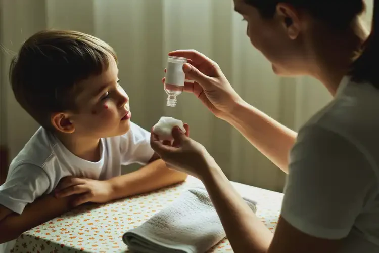 孩子身上長濕疹可以治好嗎(圖2)