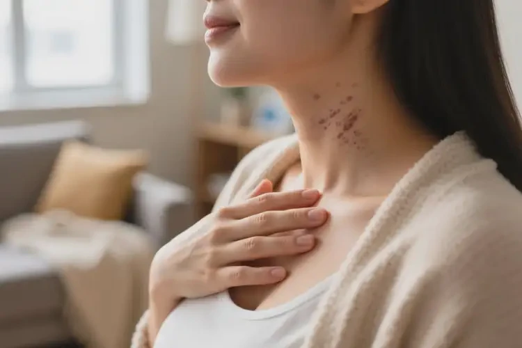 孕婦脖子出濕疹可以治好嗎(圖3)