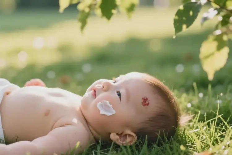 婴幼儿脖子长湿疹可不可以根治(图1)