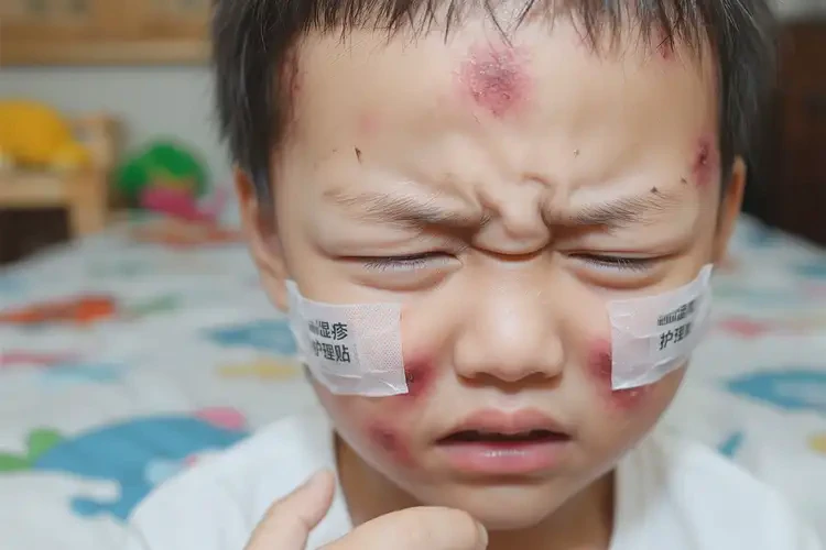兒童臉上經(jīng)常起濕疹可以治好嗎(圖3)