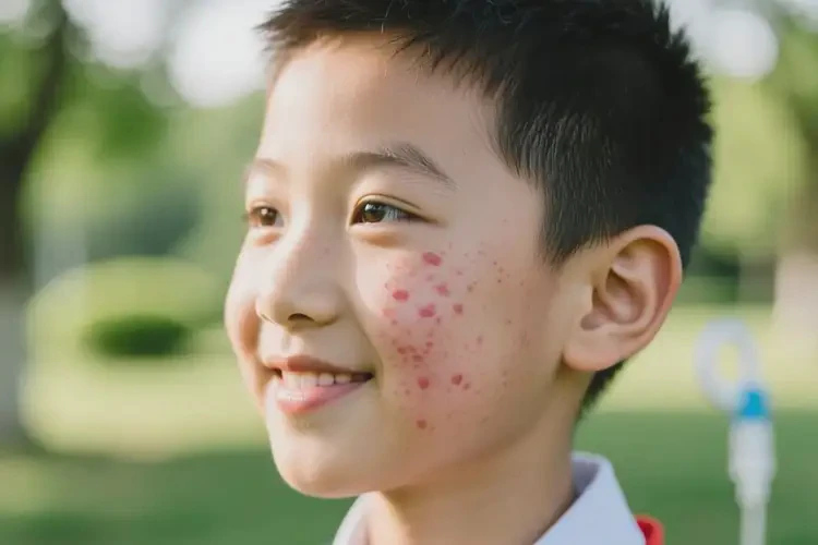 中學(xué)生臉上有濕疹可不可以根治(圖3)