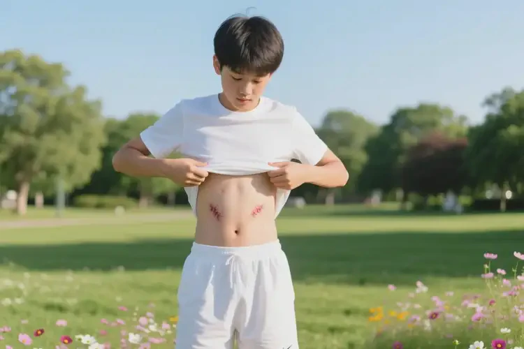 中學(xué)生肚子有濕疹可不可以根治(圖1)