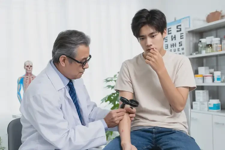 大學(xué)生四肢起濕疹可不可以根治(圖3)