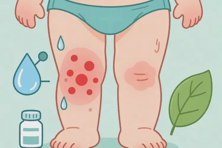 幼兒大腿上經(jīng)常起濕疹可不可以根治(圖4)