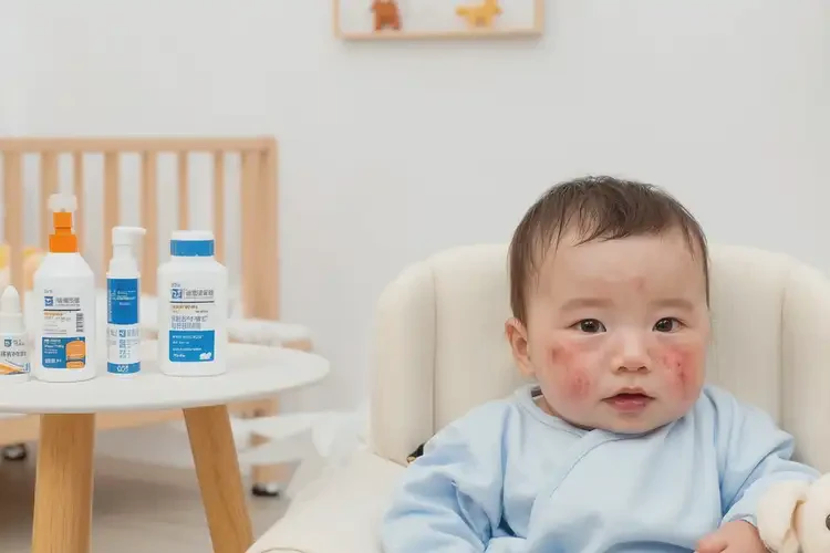 嬰兒面部有濕疹不管它會自己痊愈嗎(圖2)