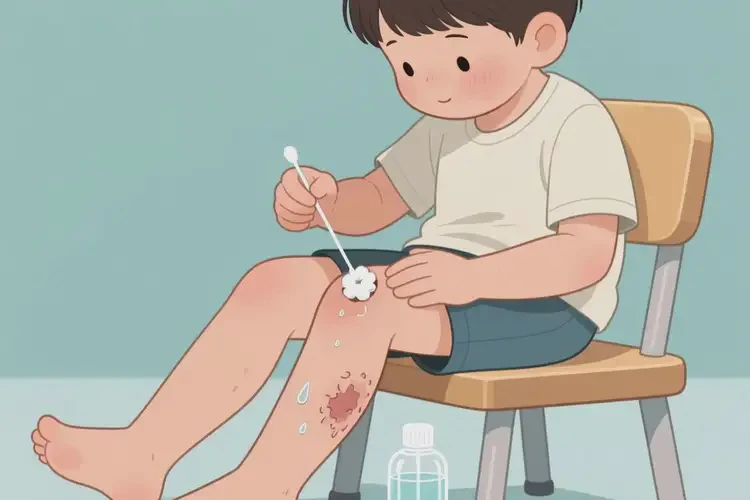 孩子小腿經(jīng)常起濕疹可不可以根治(圖3)