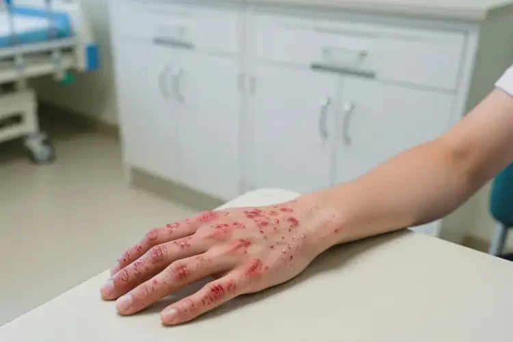 中學(xué)生手上容易起濕疹可不可以根治(圖2)