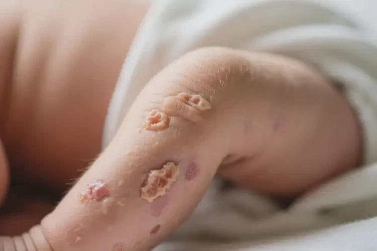 新生兒大腿上有濕疹可不可以根治(圖4)