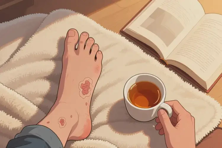 中學(xué)生腳上容易長(zhǎng)濕疹可不可以根治(圖2)