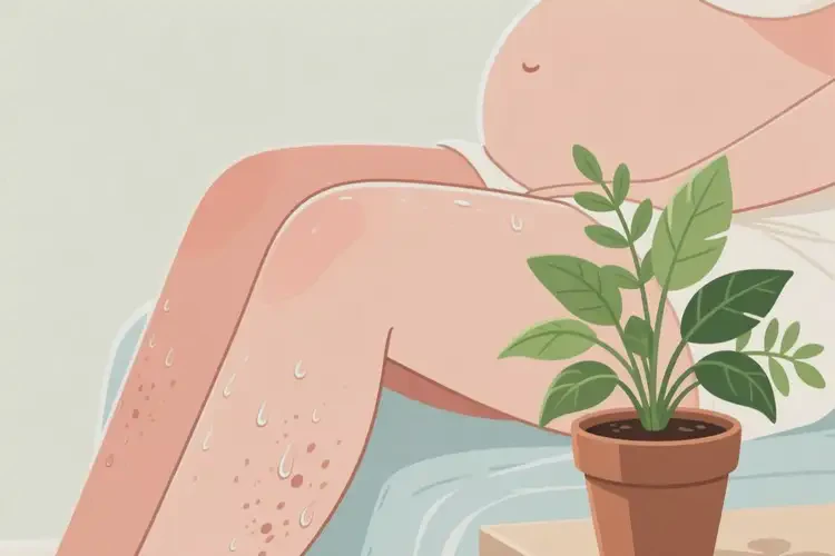 產(chǎn)婦大腿上偶爾起濕疹可以治好嗎(圖3)