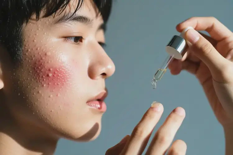 青少年臉上容易起濕疹可不可以根治(圖1)