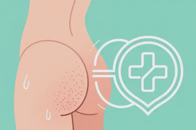 青年人屁股長濕疹可不可以根治(圖1)