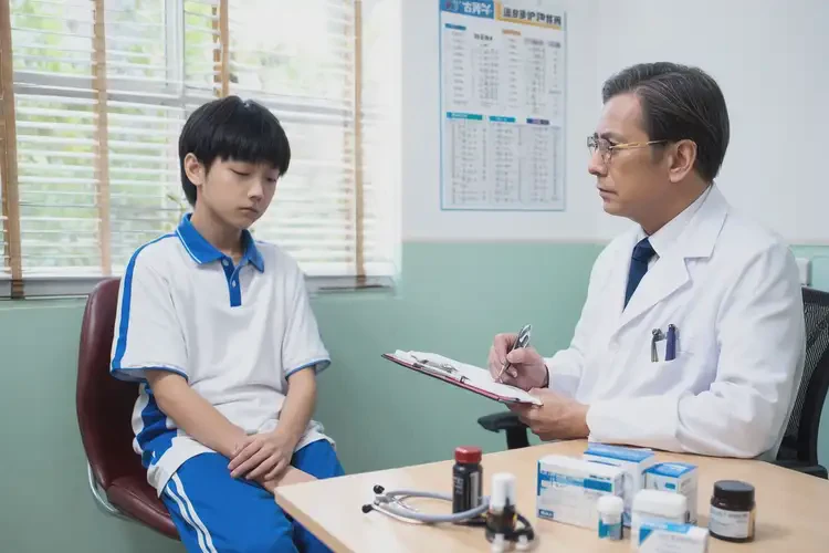 中學生手臂上有濕疹可不可以根治(圖1)