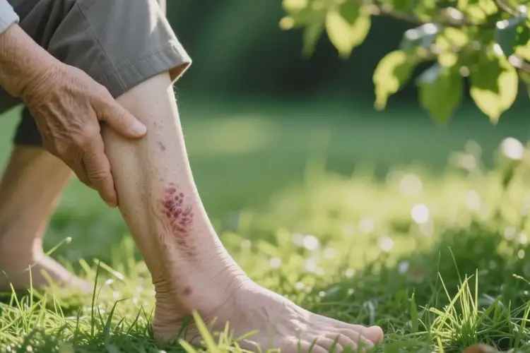 老人小腿有濕疹可以治好嗎(圖2)