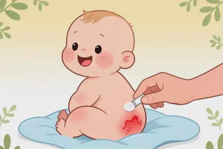 小孩屁股偶爾起濕疹可以治好嗎(圖4)