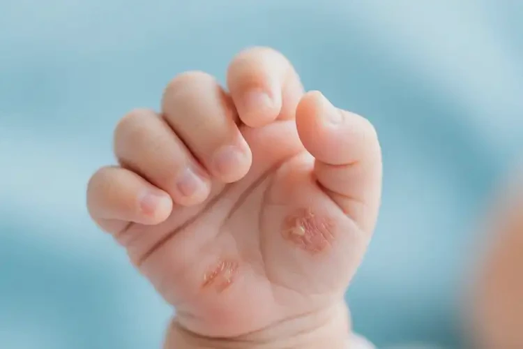 嬰幼兒手上偶爾起濕疹可以治好嗎(圖4)