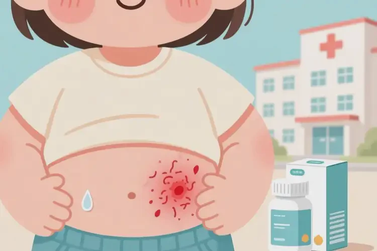 兒童肚子長(zhǎng)濕疹可以治好嗎(圖4)