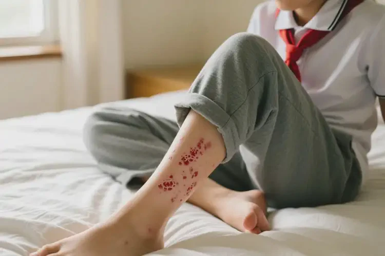 中學(xué)生小腿有濕疹可不可以根治(圖4)