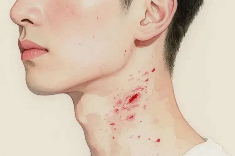 青年人脖子容易起濕疹可不可以根治(圖4)