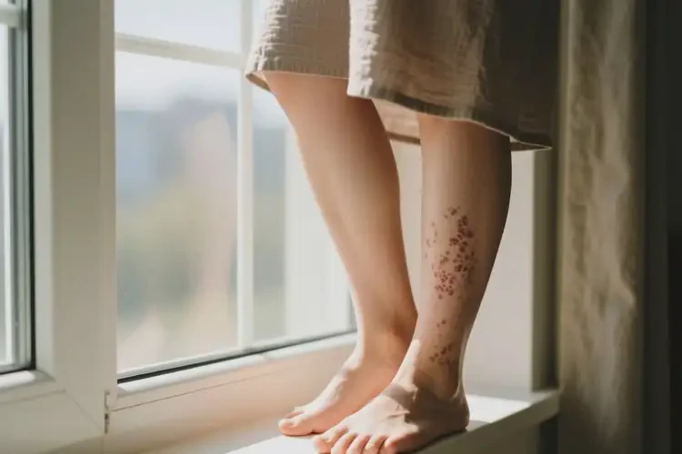 產(chǎn)婦腳上容易起濕疹可以治好嗎(圖1)