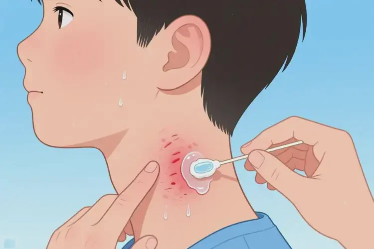 青少年脖子出濕疹可不可以根治(圖4)