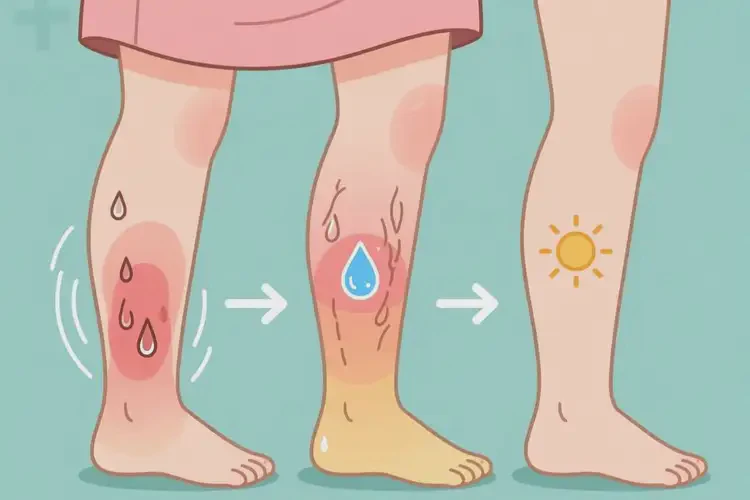 產(chǎn)婦小腿上容易長(zhǎng)濕疹可以治好嗎(圖1)