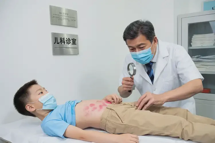 少兒肚子上出濕疹能靠自己自愈嗎(圖2)