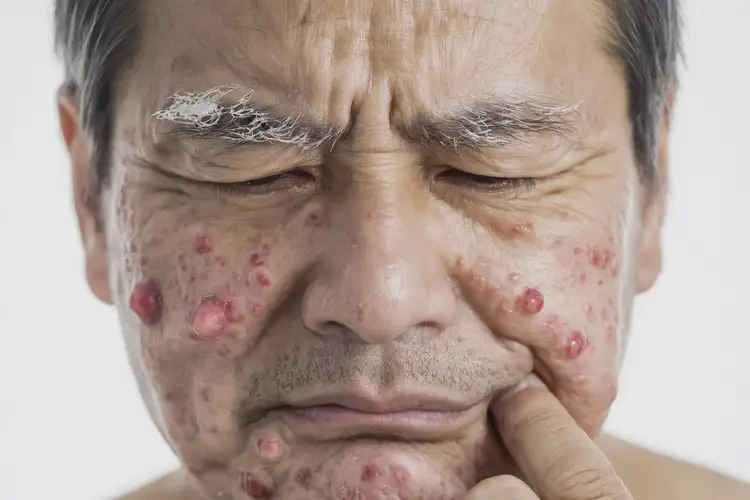 男人臉上經(jīng)常長(zhǎng)濕疹可以徹底自愈嗎(圖4)