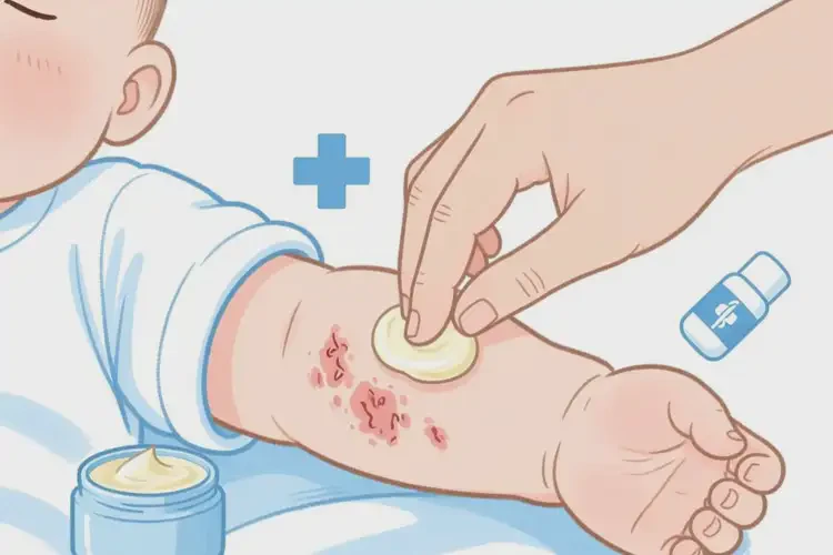 嬰幼兒手臂經(jīng)常長濕疹可以治好嗎(圖3)