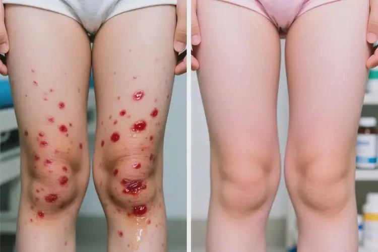 兒童大腿起濕疹可以治好嗎(圖2)