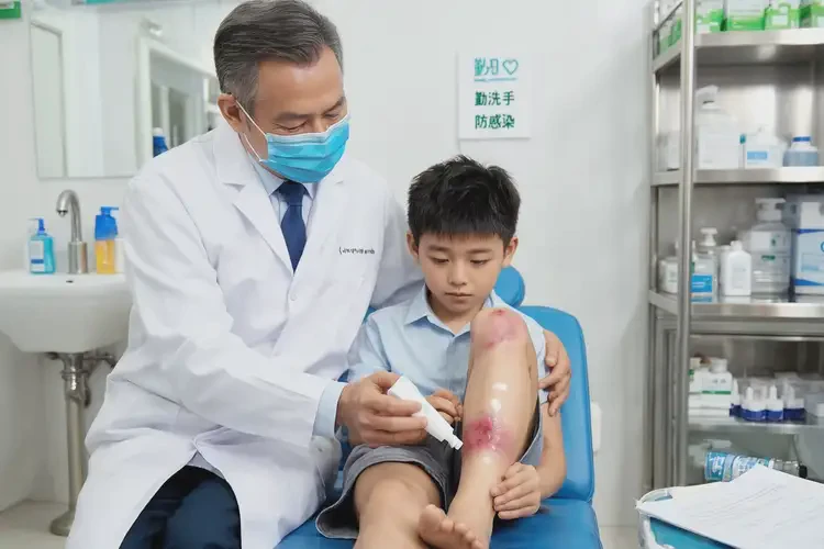 小孩小腿起湿疹可以治好吗(图3)