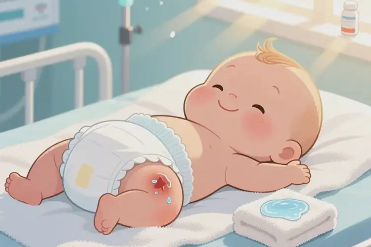 嬰兒肛周長濕疹可以治好嗎(圖2)