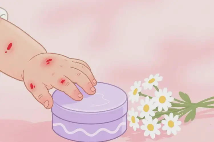 幼兒手上出現(xiàn)濕疹可不可以根治(圖1)