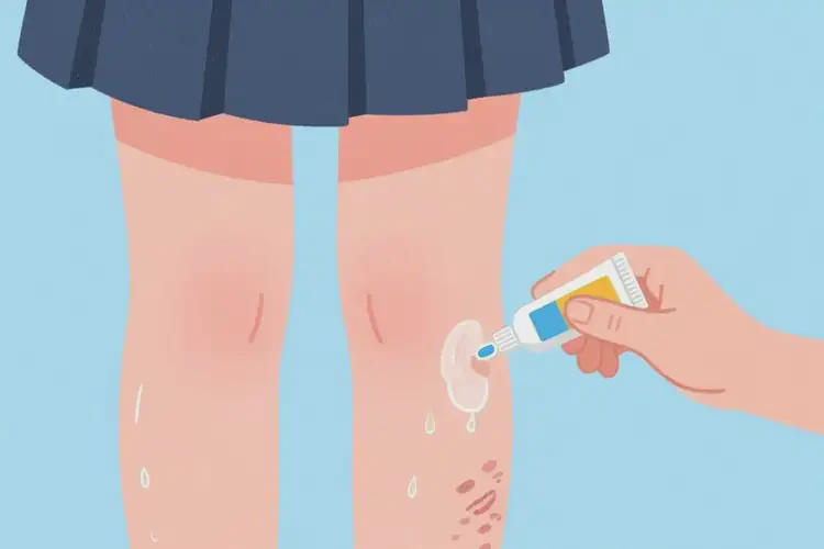 大學(xué)生小腿起濕疹可不可以根治(圖4)