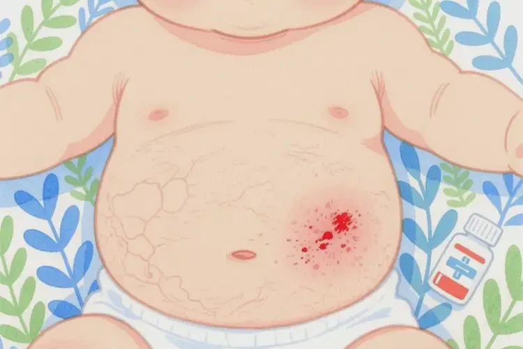 小兒肚子出現(xiàn)濕疹可不可以根治(圖4)