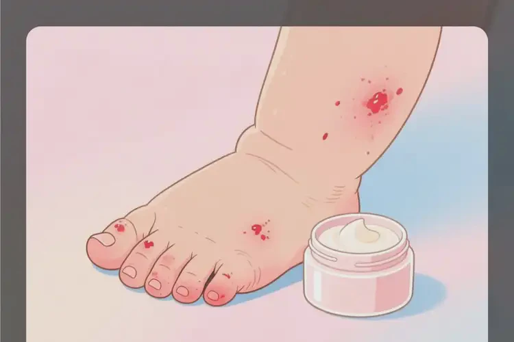 幼兒腳上偶爾起濕疹可不可以根治(圖4)